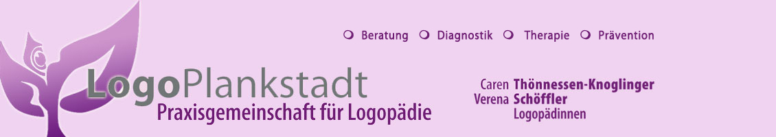 Logopädie Plankstadt bei Schwetzingen - Sprechstörungen, Stimmstörungen